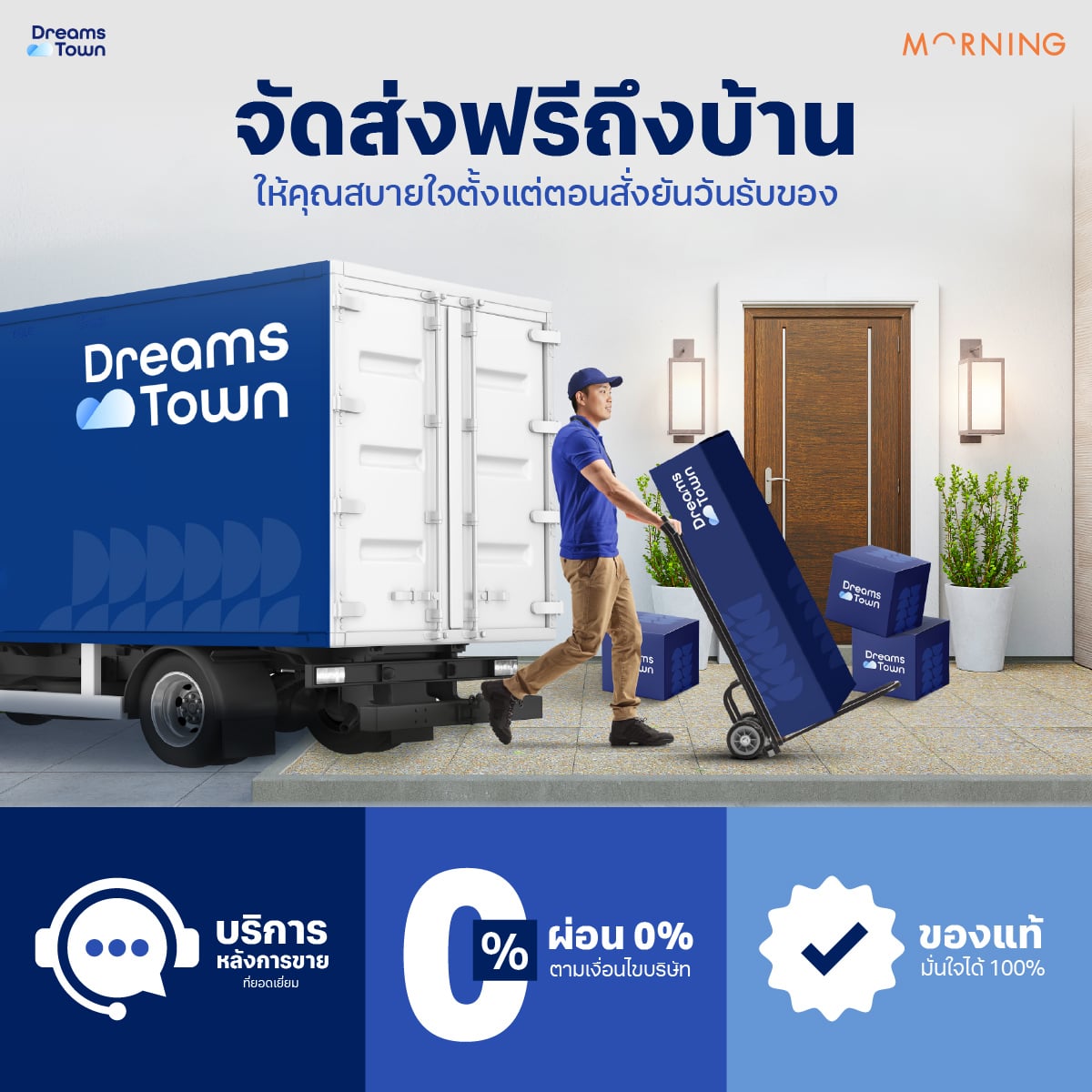 หมอนสุขภาพ MEMORY FOAM & GEL MORNING SLEEP FRESH PILLOW_8
